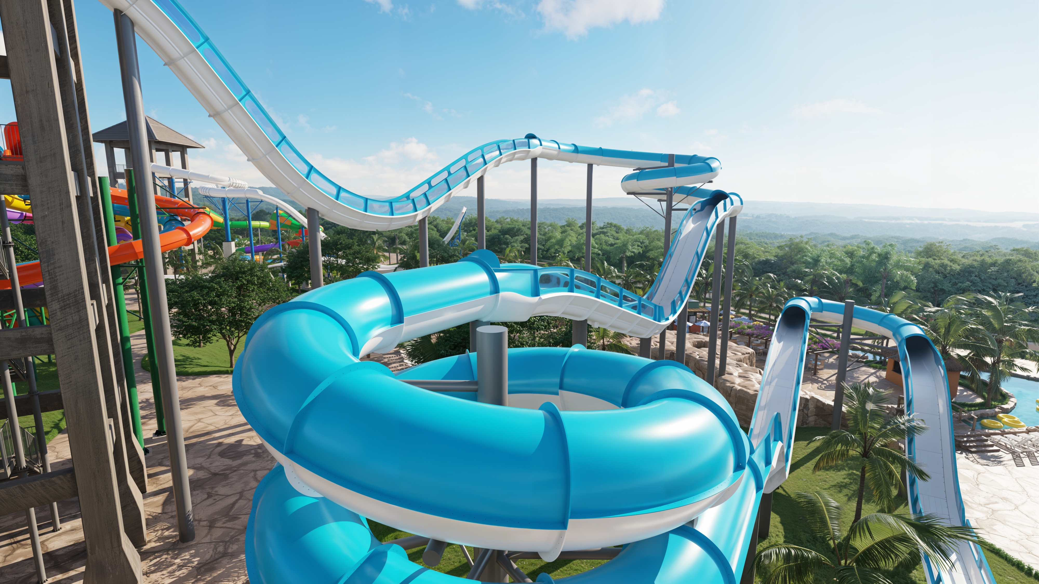 Montanha-Rusa Aquática